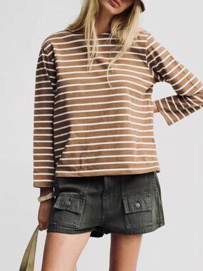 NWT Denimist Kylie Utility Shorts  24/27/28/30/31 Vintage Dark Olive